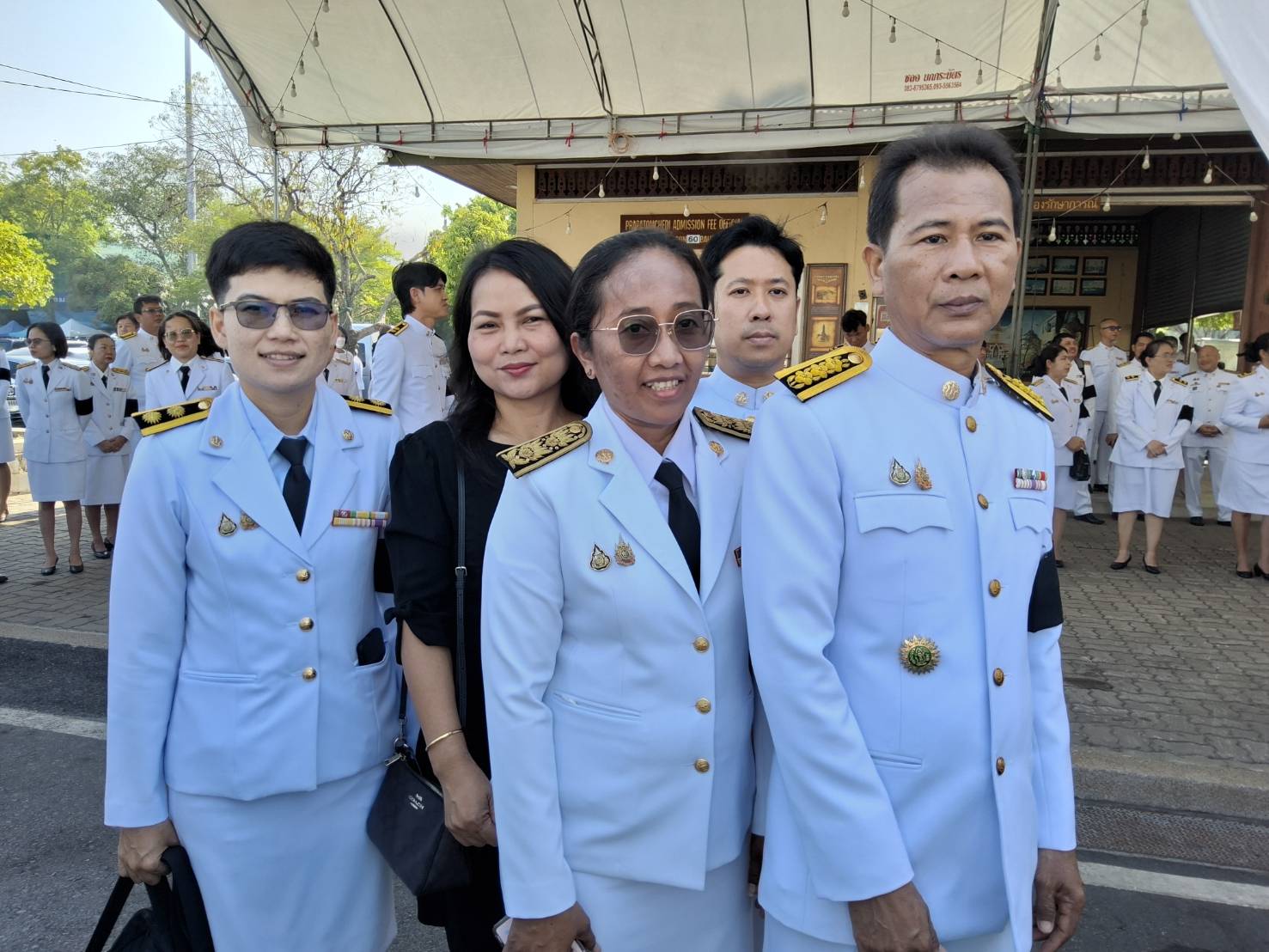 title - ส.ป.ก.นครปฐม เข้าร่วมพิธีอัญเชิญพระบรมสารีริกธาตุ เนื่องในประเพณีสงกรานต์ 2569